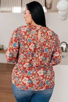 Floral Delight Blouse-Blouses-Stay Foxy Boutique, Florissant, Missouri