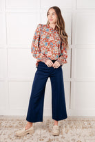Floral Delight Blouse-Blouses-Stay Foxy Boutique, Florissant, Missouri