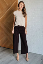 Flow With Me Embossed Top-Tops-Stay Foxy Boutique, Florissant, Missouri