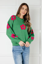 Follow Your Heart Drop Shoulder Sweater-Tops-Stay Foxy Boutique, Florissant, Missouri