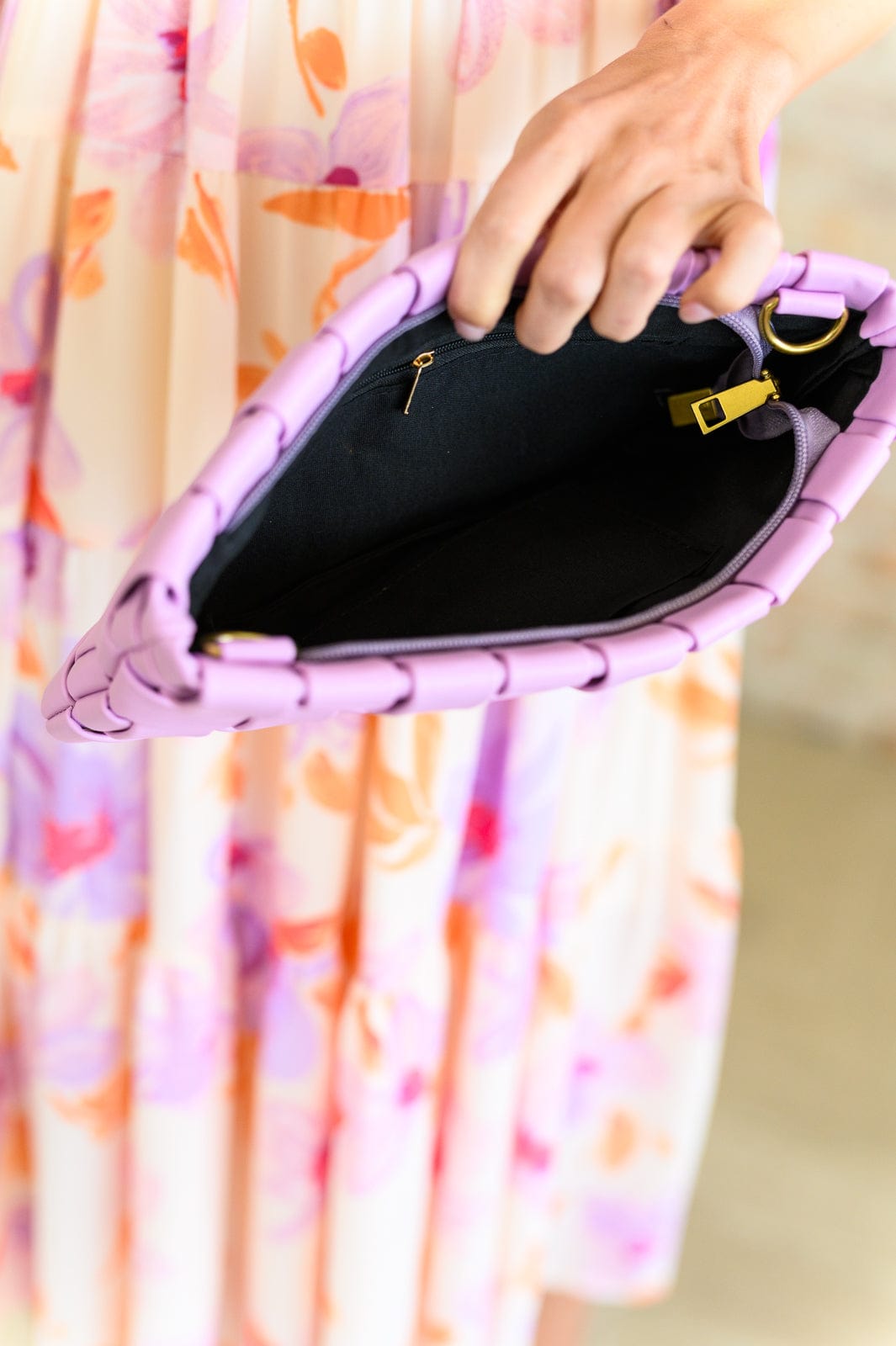 Forever Falling Handbag in Lilac-Womens-Stay Foxy Boutique, Florissant, Missouri