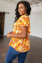 Freshly Picked Floral Top-Tops-Stay Foxy Boutique, Florissant, Missouri