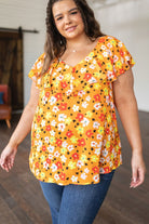 Freshly Picked Floral Top-Tops-Stay Foxy Boutique, Florissant, Missouri