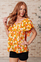 Freshly Picked Floral Top-Tops-Stay Foxy Boutique, Florissant, Missouri