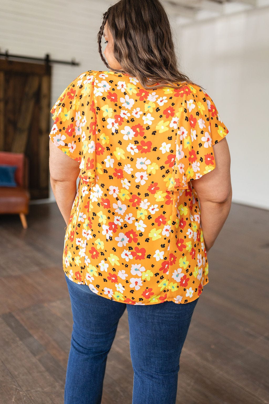 Freshly Picked Floral Top-Tops-Stay Foxy Boutique, Florissant, Missouri