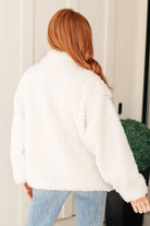Full Send Sherpa Lined Denim Jacket-Denim-Stay Foxy Boutique, Florissant, Missouri