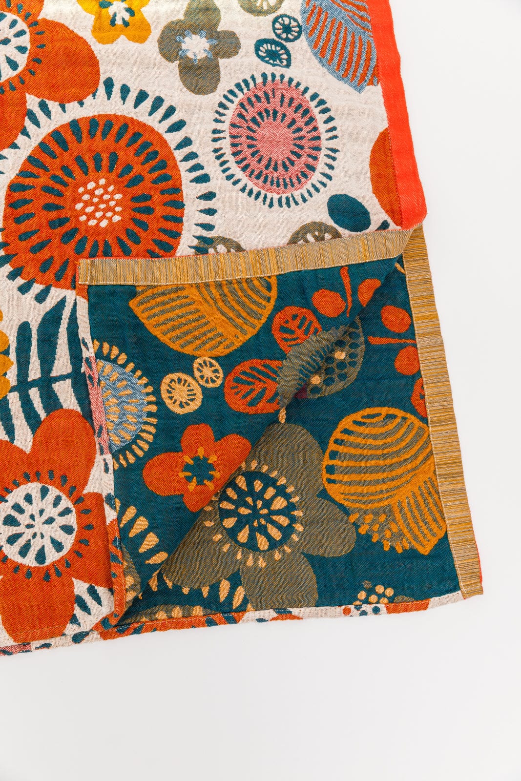 Luxury Beach Towel in Bright Retro Floral-Home & Decor-Stay Foxy Boutique, Florissant, Missouri