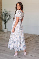 Gentle Yet Strong Balloon Sleeve Floral Dress-Dresses-Stay Foxy Boutique, Florissant, Missouri