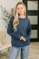 Genuine Interest Long Sleeve Top-Womens-Stay Foxy Boutique, Florissant, Missouri