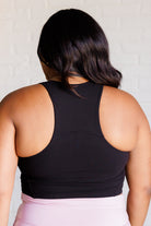 Get Moving Racer Back Crop Tank-Athleisure-Stay Foxy Boutique, Florissant, Missouri