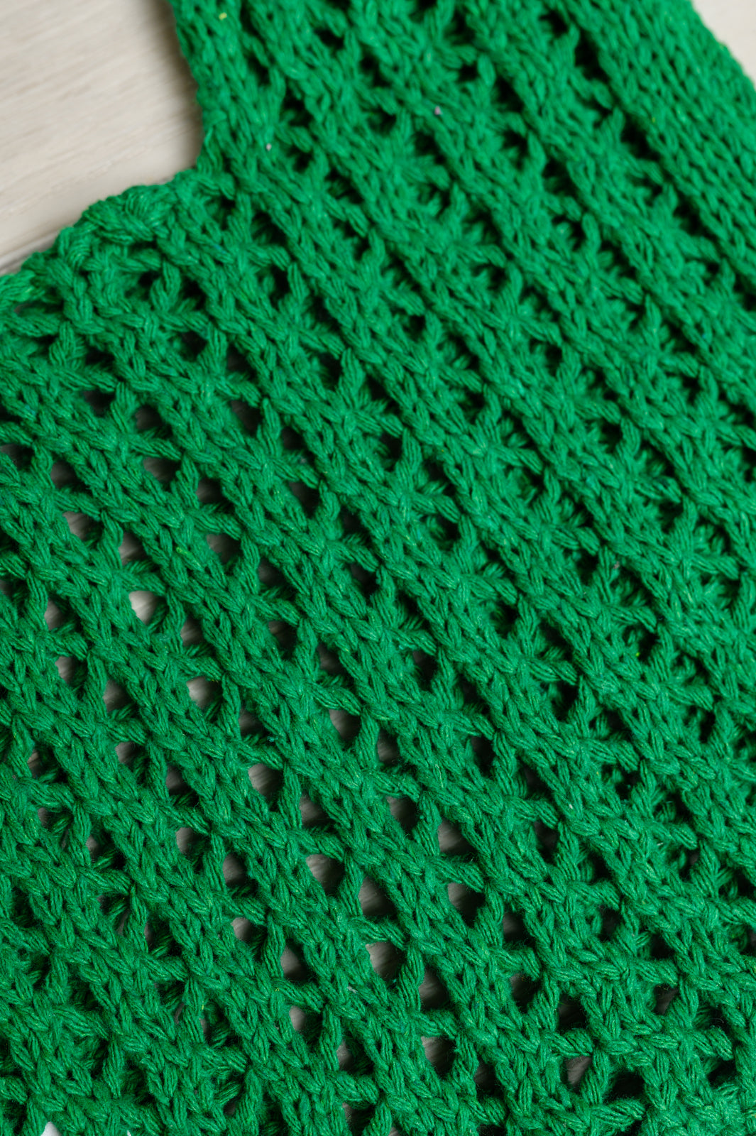 Girls Day Open Weave Bag in Green-Accessories-Stay Foxy Boutique, Florissant, Missouri