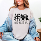Girls Will Be Girls Graphic Tee in Two Colors-Womens-Stay Foxy Boutique, Florissant, Missouri