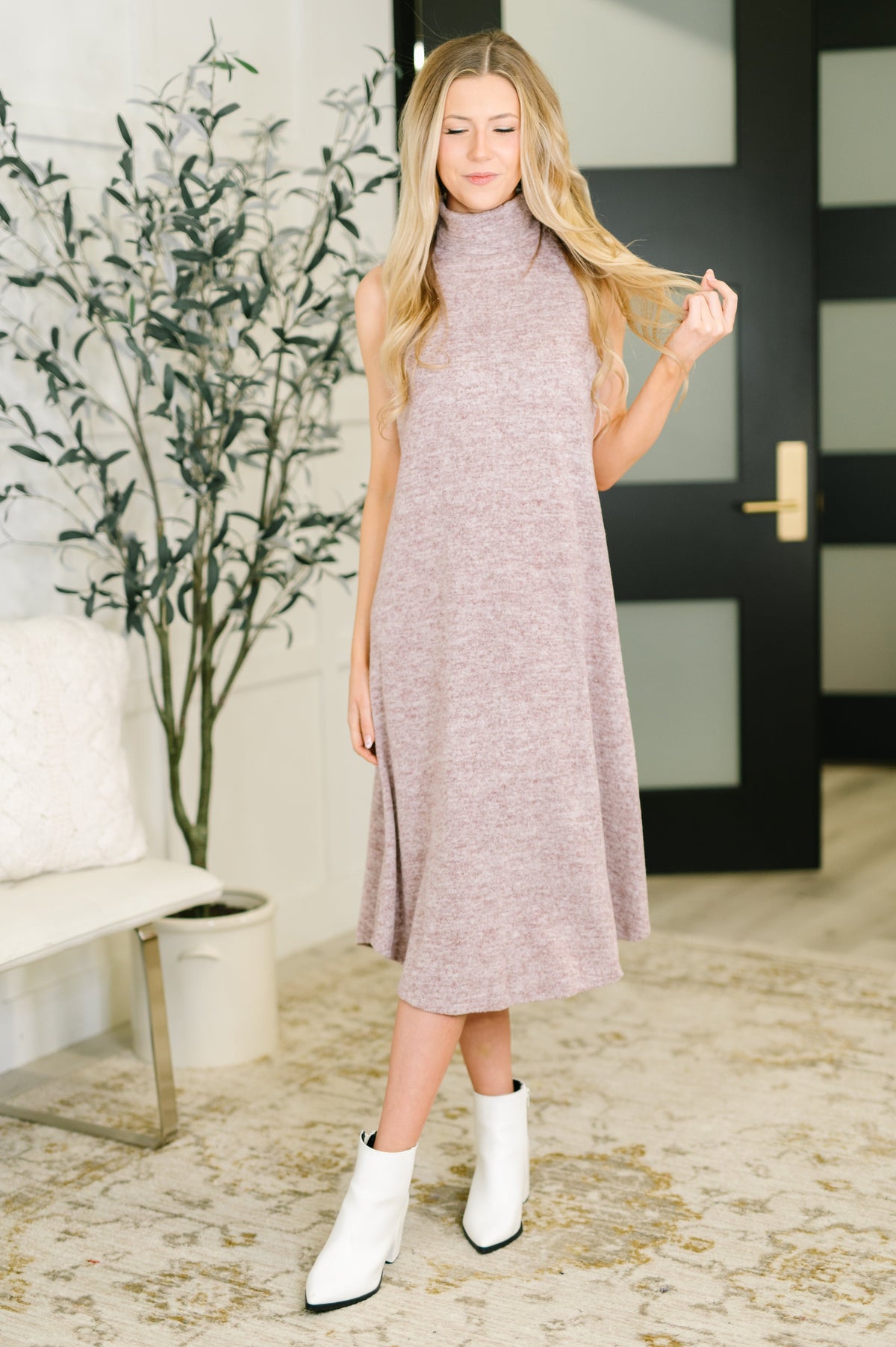 Glam Dress and Cardigan Set in Wine-Womens-Stay Foxy Boutique, Florissant, Missouri