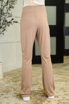 Go Time High Waist Bottoms in Mocha-Womens-Stay Foxy Boutique, Florissant, Missouri
