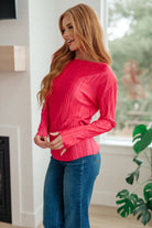 Going Out Plisse Top-Tops-Stay Foxy Boutique, Florissant, Missouri