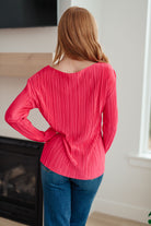 Going Out Plisse Top-Tops-Stay Foxy Boutique, Florissant, Missouri