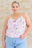 Going Out Printed Cami-Tops-Stay Foxy Boutique, Florissant, Missouri