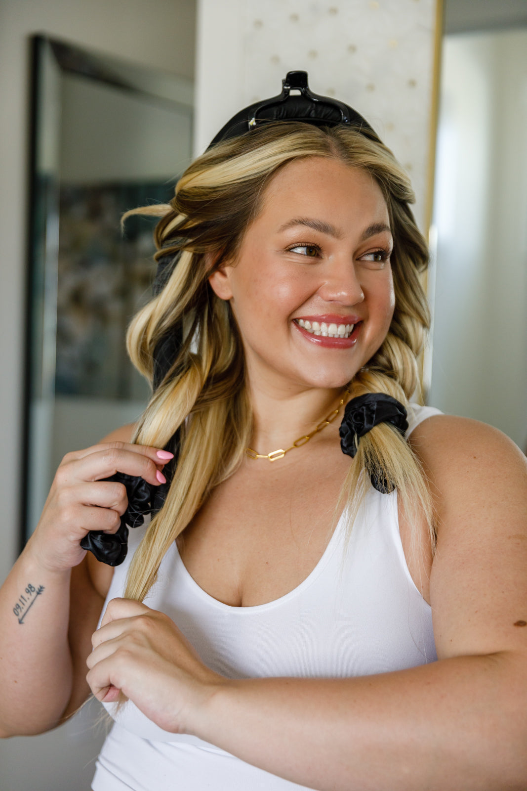 Got Your Back Heatless Curling Set in Leopard-Health & Beauty-Stay Foxy Boutique, Florissant, Missouri