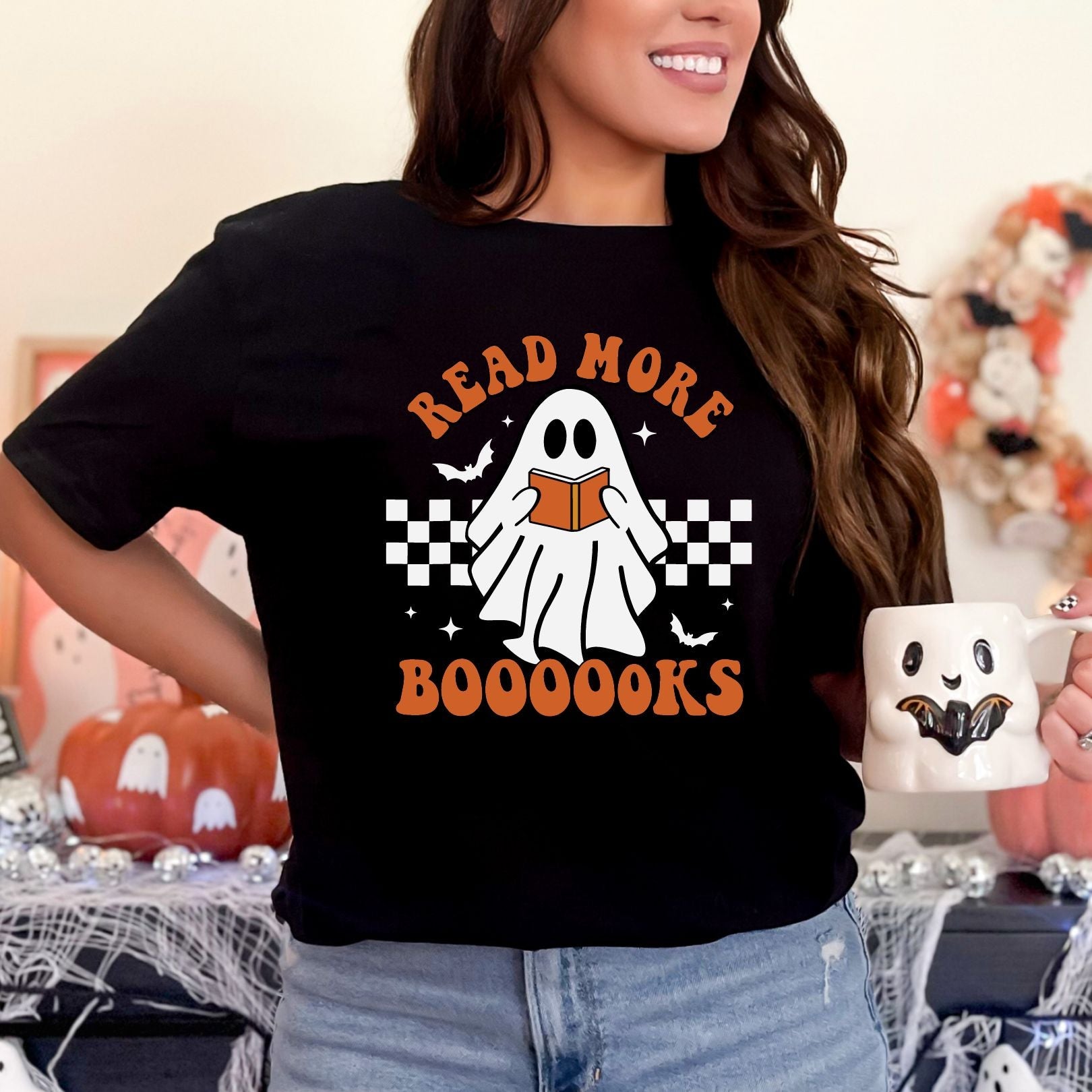 Read More Booooks Graphic Tee-Womens-Stay Foxy Boutique, Florissant, Missouri