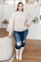 Handle It All Fringe Detail Sweater-Tops-Stay Foxy Boutique, Florissant, Missouri