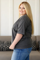 Happiness Comes in Waves Tee-Tops-Stay Foxy Boutique, Florissant, Missouri