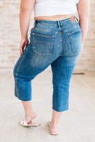 Hayes High Rise Wide Leg Crop Jeans-Denim-Stay Foxy Boutique, Florissant, Missouri