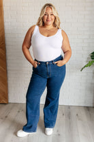 Hazel High Rise Vintage Wide Leg Jeans-Denim-Stay Foxy Boutique, Florissant, Missouri