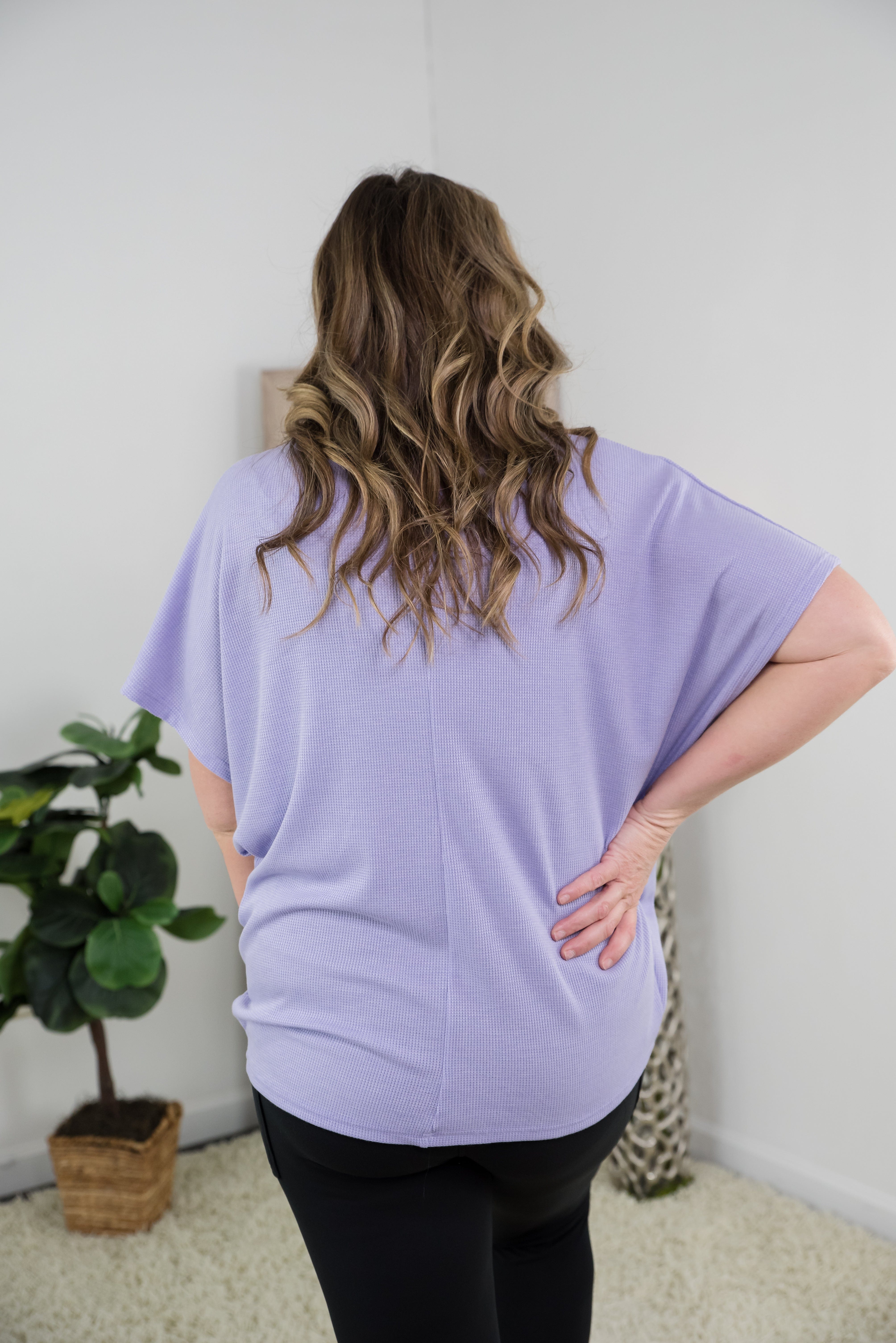 State of Mind Top in Lavender-Andre by Unit-Stay Foxy Boutique, Florissant, Missouri