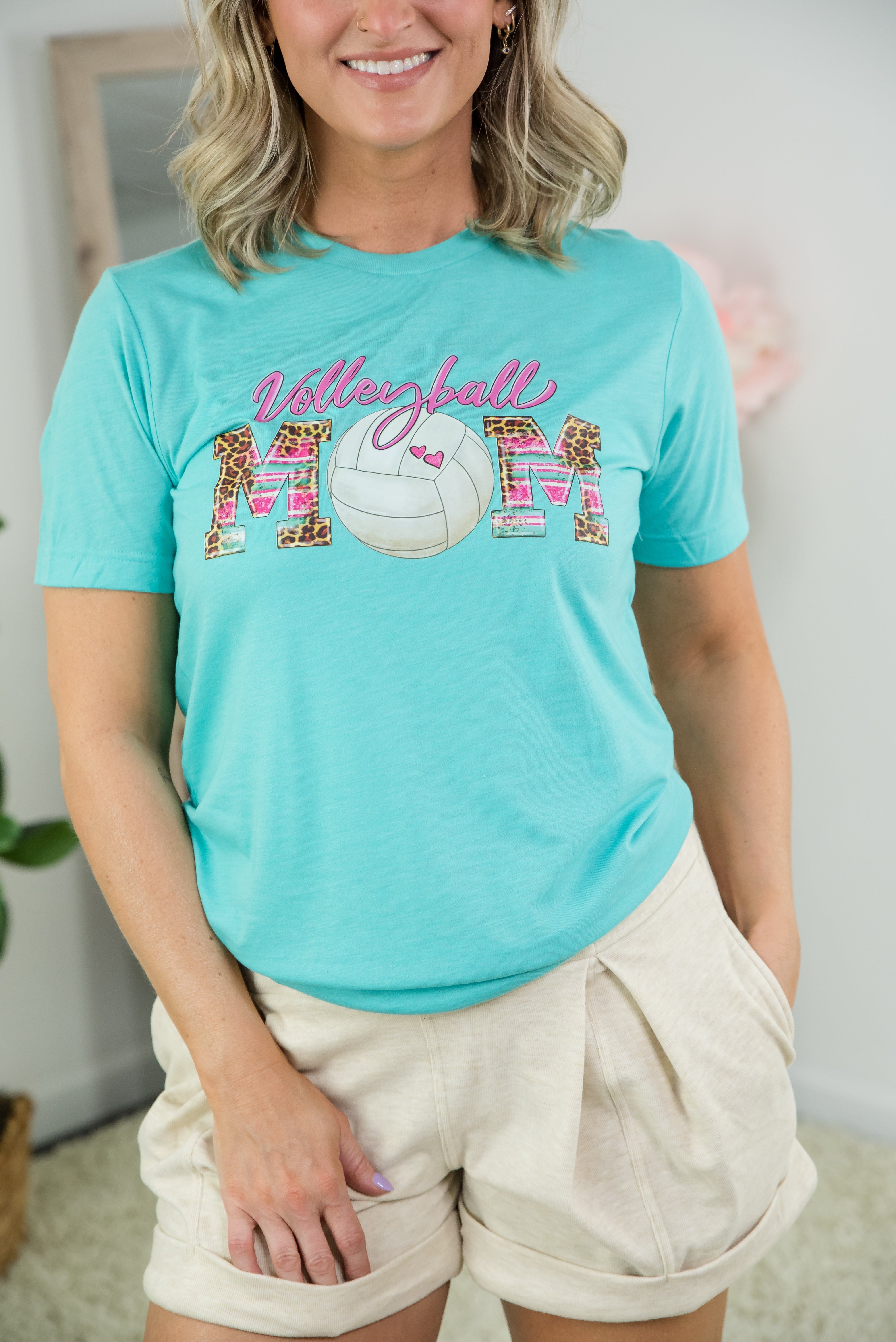 Volleyball Mom Tee-BT Graphic Tee-Stay Foxy Boutique, Florissant, Missouri