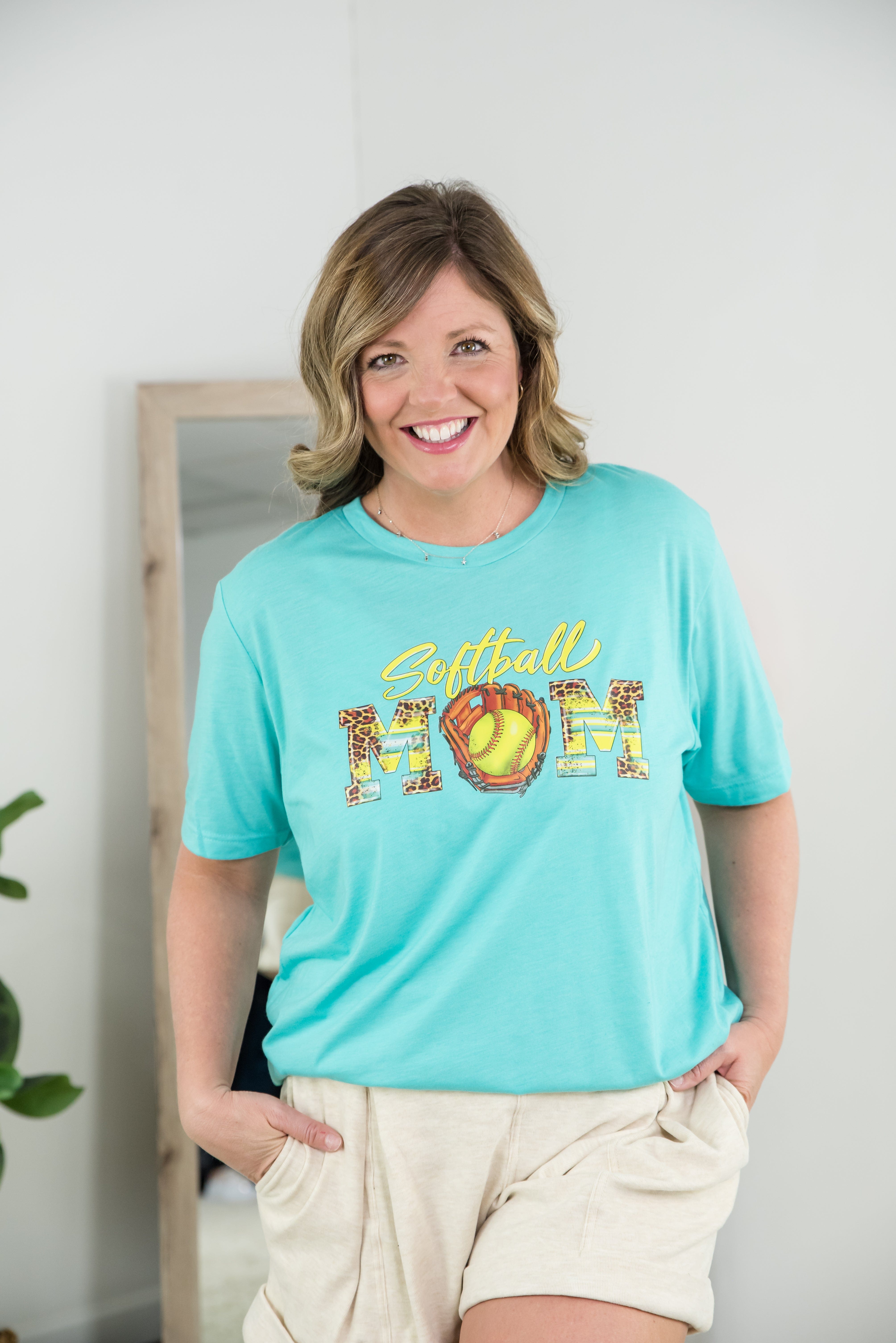 Softball Mom Tee-BT Graphic Tee-Stay Foxy Boutique, Florissant, Missouri