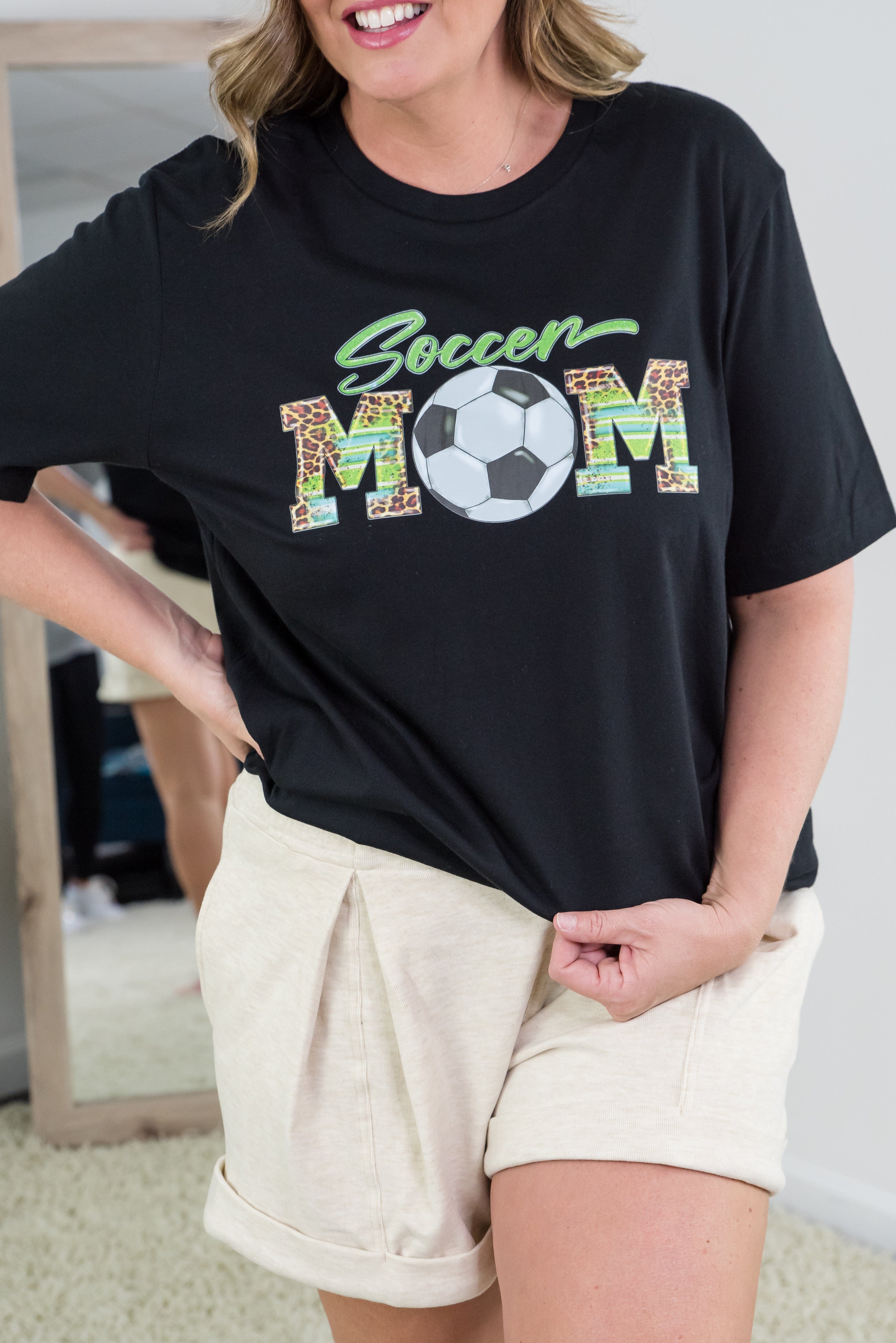 Soccer Mom Tee-BT Graphic Tee-Stay Foxy Boutique, Florissant, Missouri