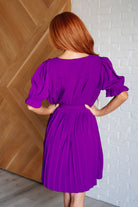 Hold And Squeeze Me Pleated Dress-Dresses-Stay Foxy Boutique, Florissant, Missouri