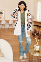 Holding On Aztec Print Cardigan-Layers-Stay Foxy Boutique, Florissant, Missouri