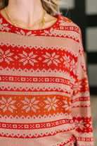 Holly's Jolly Pajama Top and Bottom Set-Womens-Stay Foxy Boutique, Florissant, Missouri