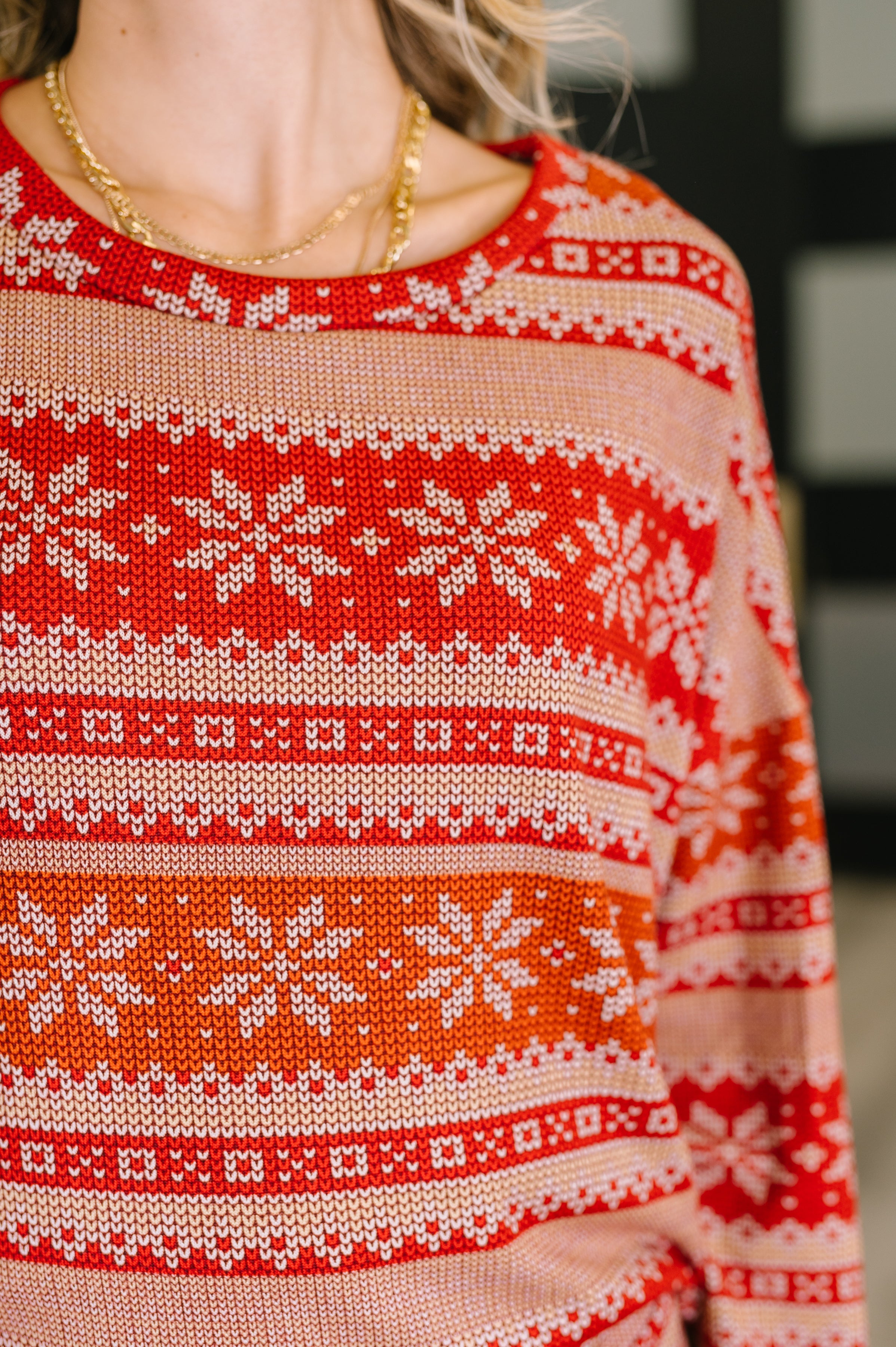 Holly's Jolly Pajama Top and Bottom Set-Womens-Stay Foxy Boutique, Florissant, Missouri