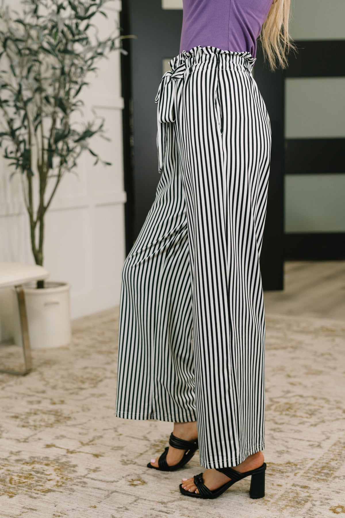 Honest Work High Waisted Trousers-Womens-Stay Foxy Boutique, Florissant, Missouri