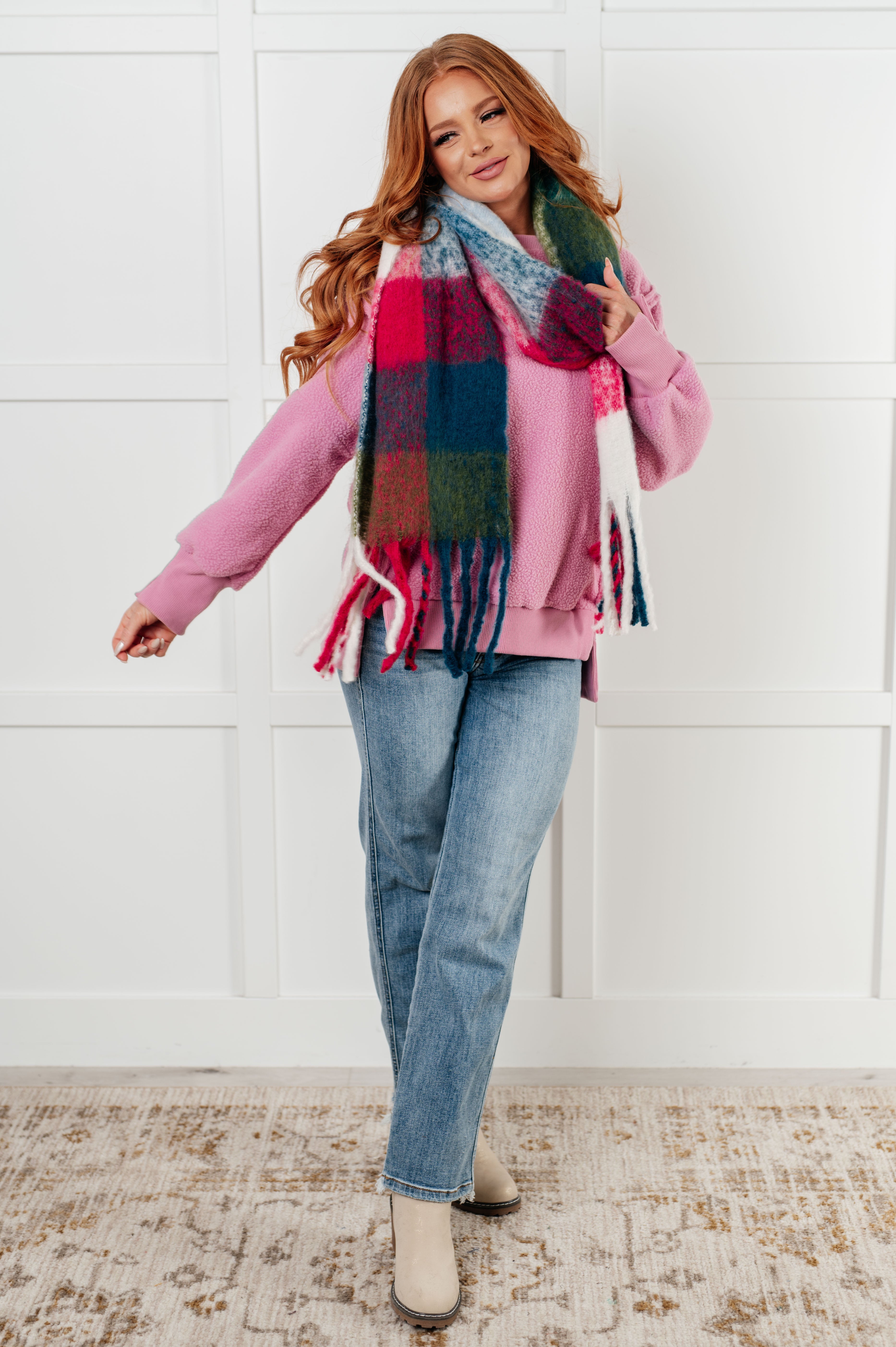 Hopes and Dreams Fleece Pullover-Tops-Stay Foxy Boutique, Florissant, Missouri