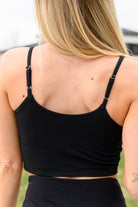 Hot Yoga Tank in Black-Athleisure-Stay Foxy Boutique, Florissant, Missouri
