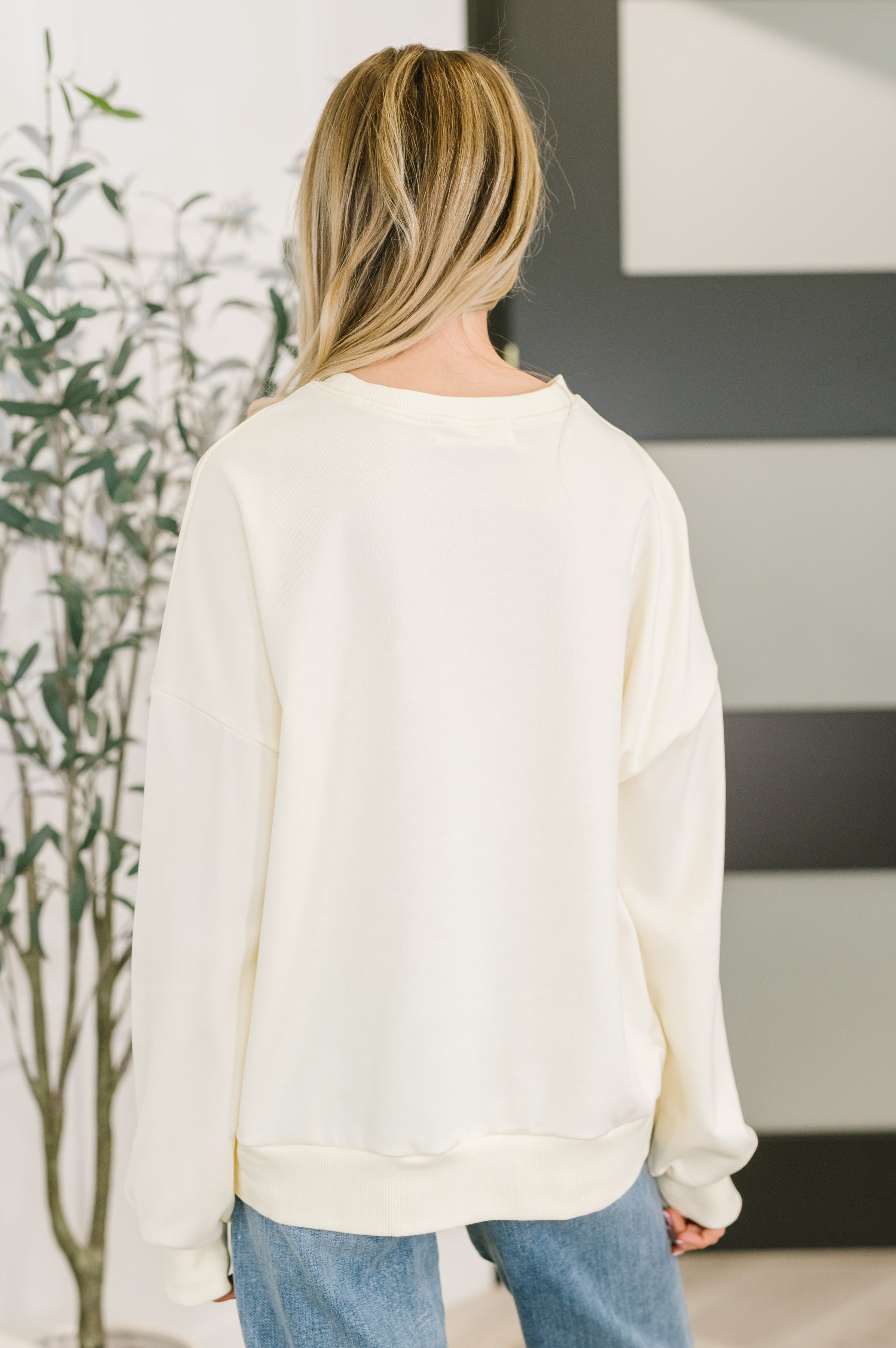 Humor Me Color Block Relaxed Pullover-Womens-Stay Foxy Boutique, Florissant, Missouri