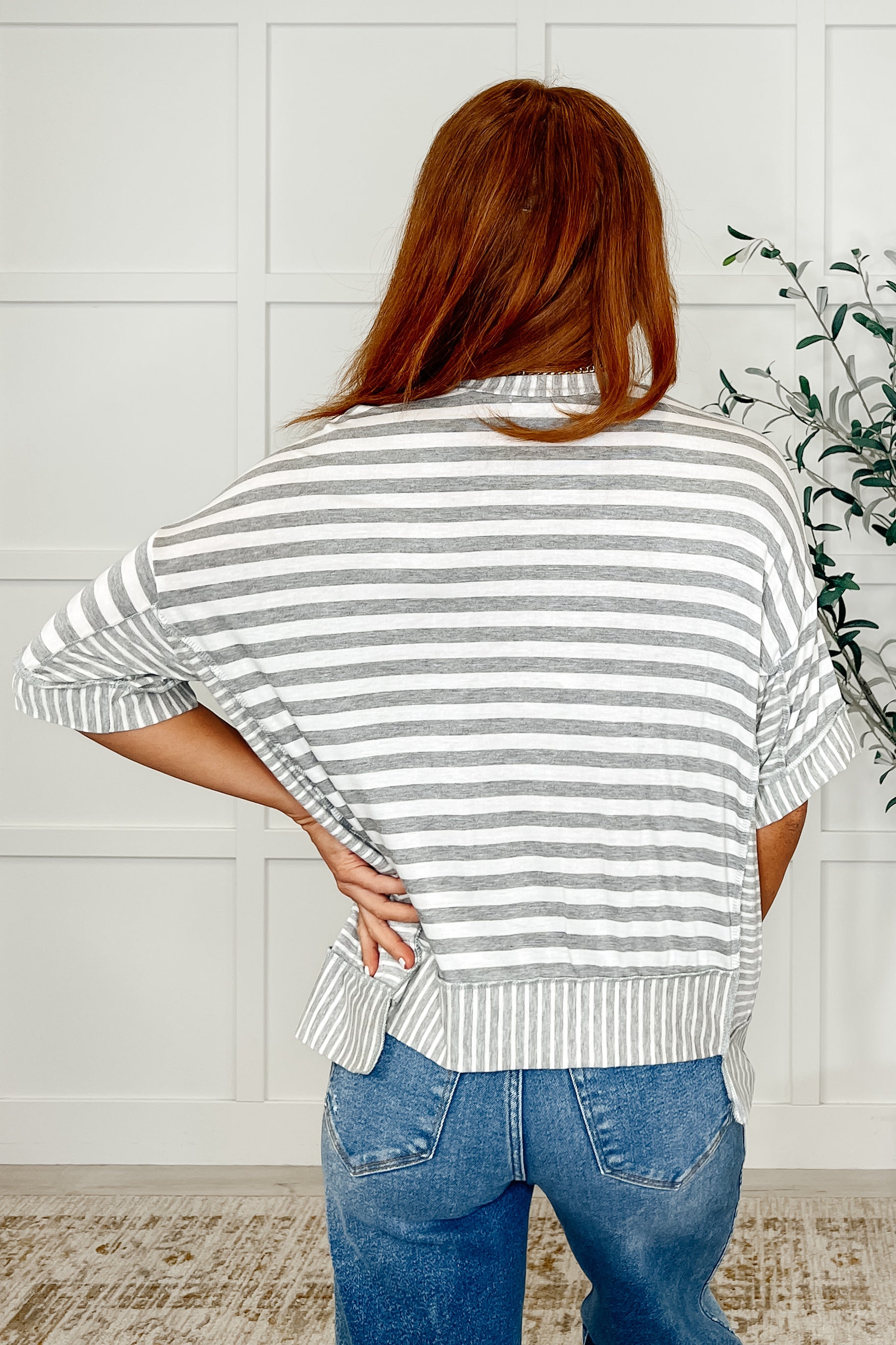 I Do It Better Stepped Hem Top-Womens-Stay Foxy Boutique, Florissant, Missouri