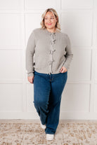 I Don't Know Why Bow Front Cardigan-Tops-Stay Foxy Boutique, Florissant, Missouri