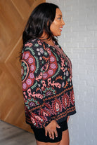 I Feel That Peasant Blouse-Blouses-Stay Foxy Boutique, Florissant, Missouri
