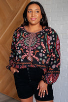 I Feel That Peasant Blouse-Blouses-Stay Foxy Boutique, Florissant, Missouri