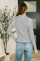 I Know What I Want Long Sleeve Henley Top- 3/3/2026 NEW-Womens-Stay Foxy Boutique, Florissant, Missouri
