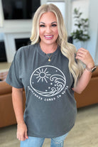 Happiness Comes in Waves Tee-Tops-Stay Foxy Boutique, Florissant, Missouri