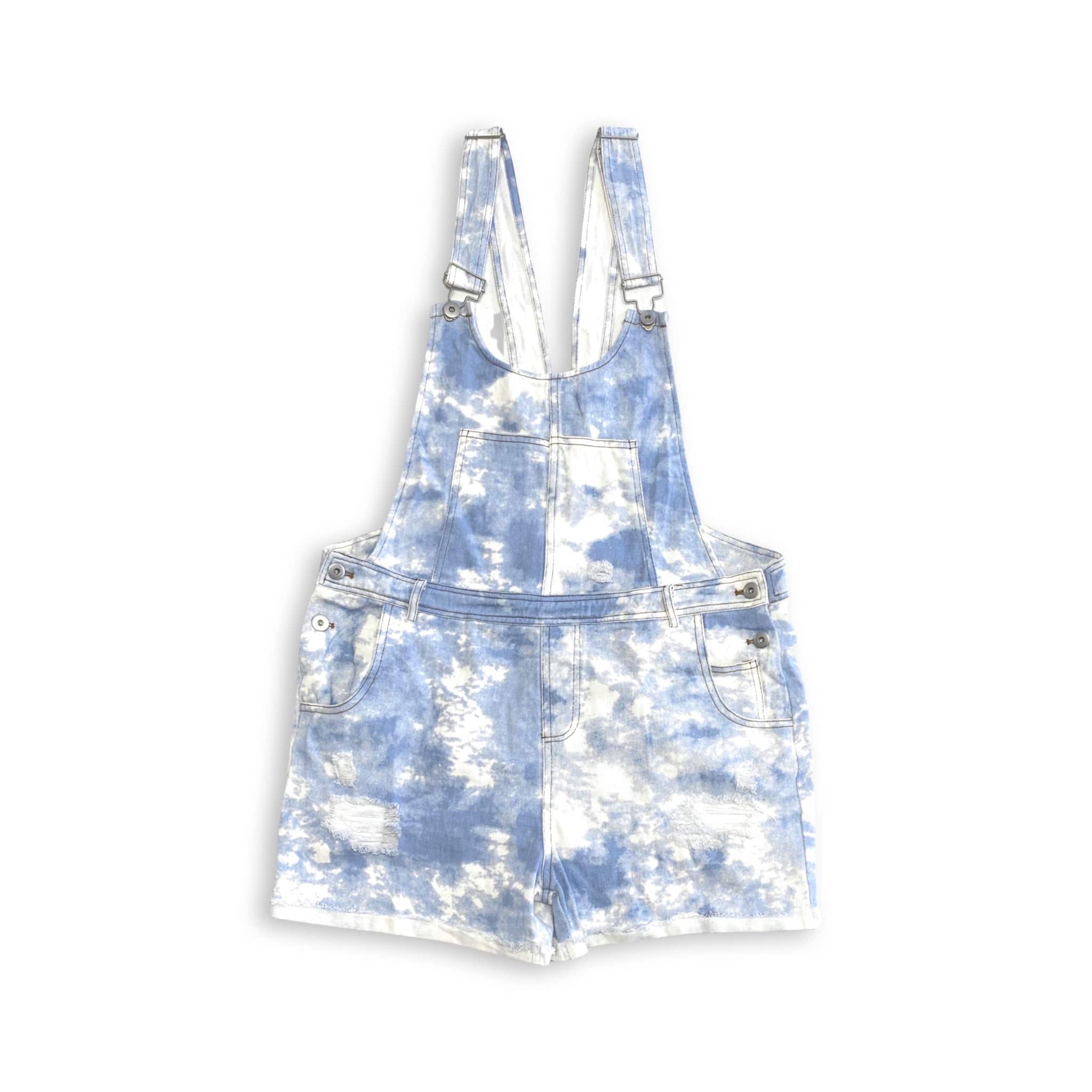 Skies of Blue Overalls-White Birch-Stay Foxy Boutique, Florissant, Missouri