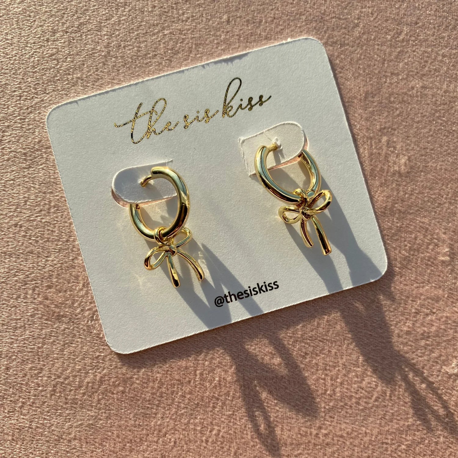 PREORDER: Baby Bow Charm Huggies in Two Colors-Womens-Stay Foxy Boutique, Florissant, Missouri