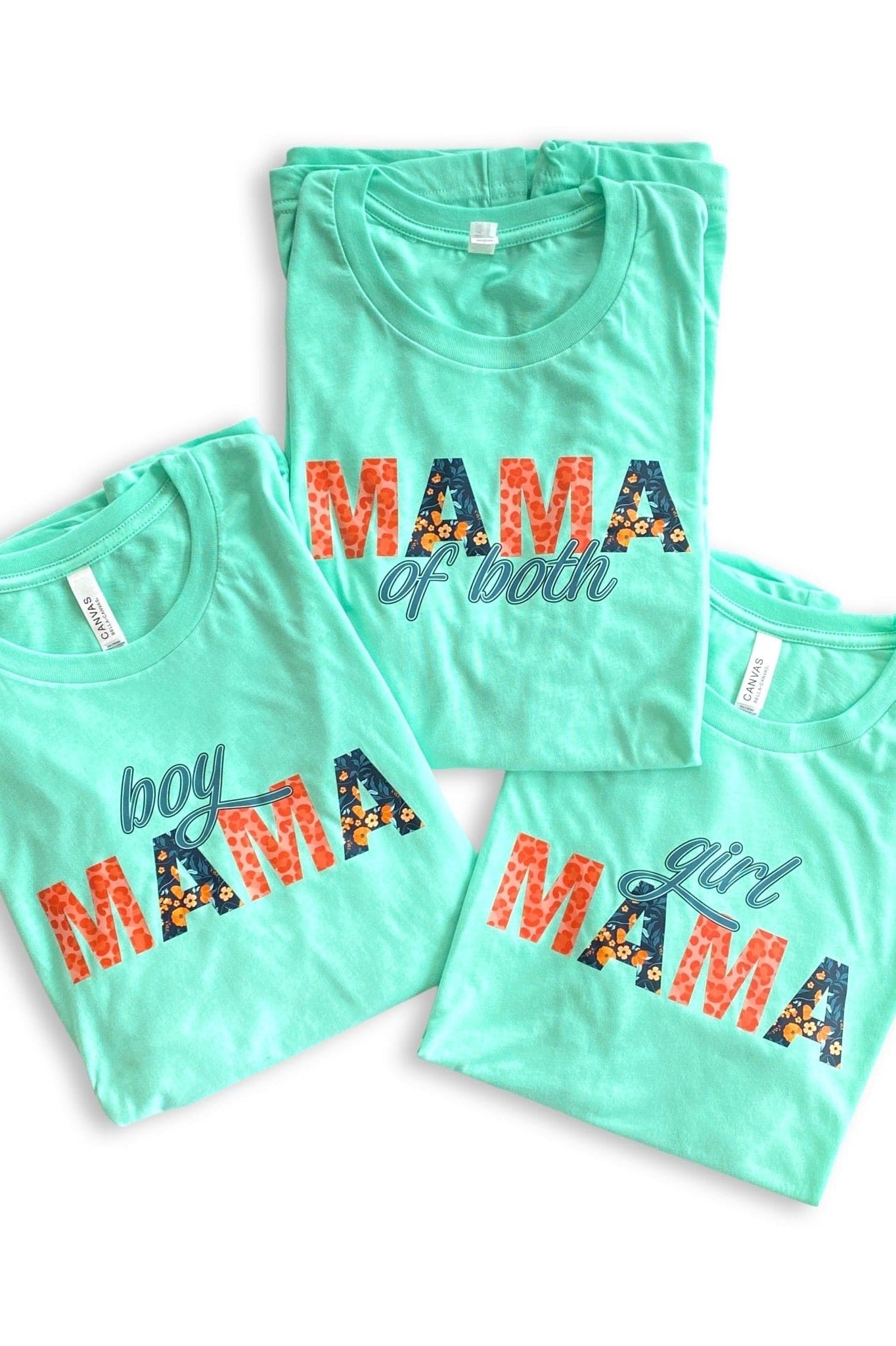 Mama of Both Graphic Tee-BT Graphic Tee-Stay Foxy Boutique, Florissant, Missouri