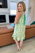 As You Walk On By Tank Dress in Lime-Dresses-Stay Foxy Boutique, Florissant, Missouri