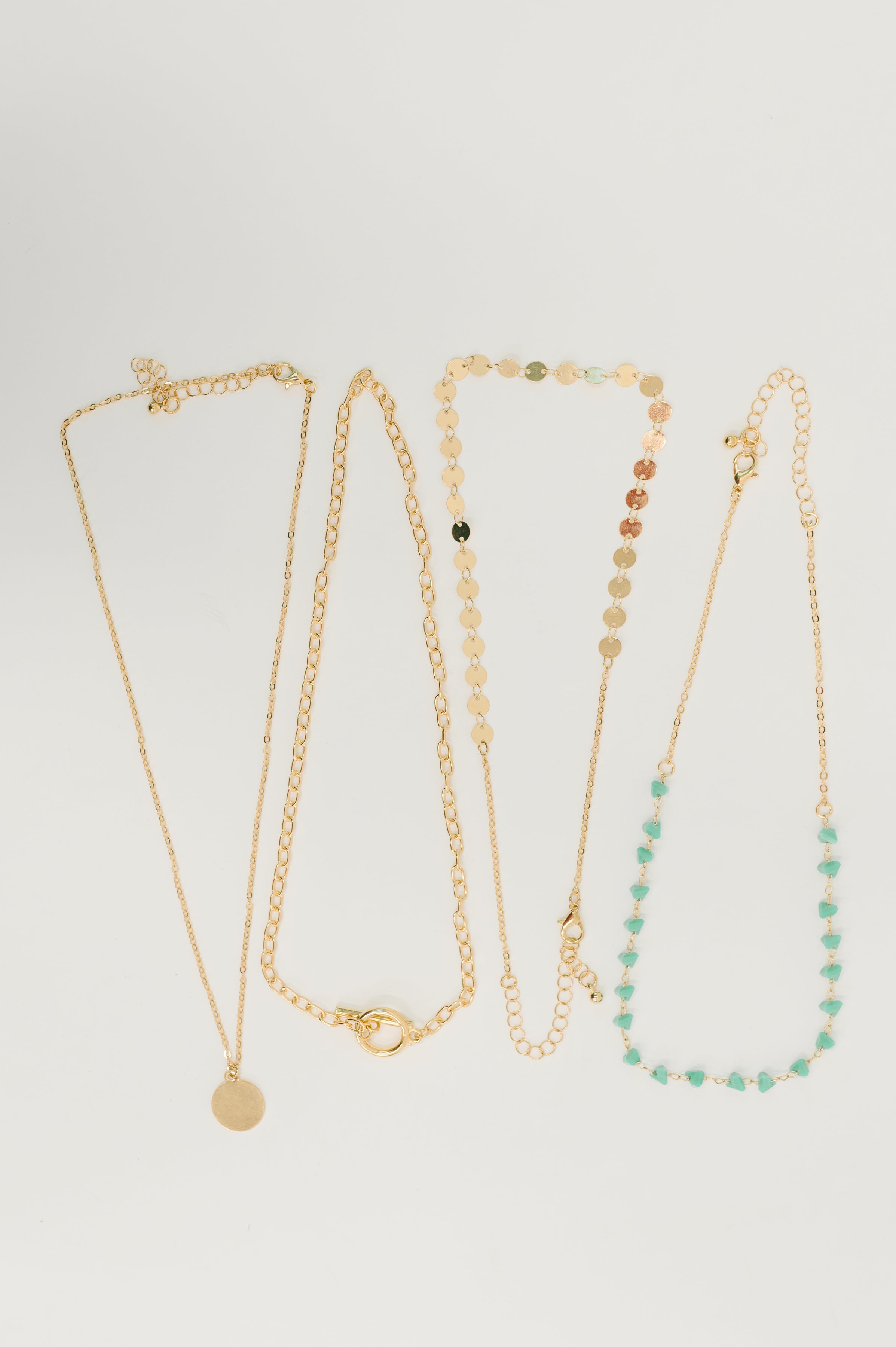 If I Only Could Layered Boho Necklace Set-Womens-Stay Foxy Boutique, Florissant, Missouri